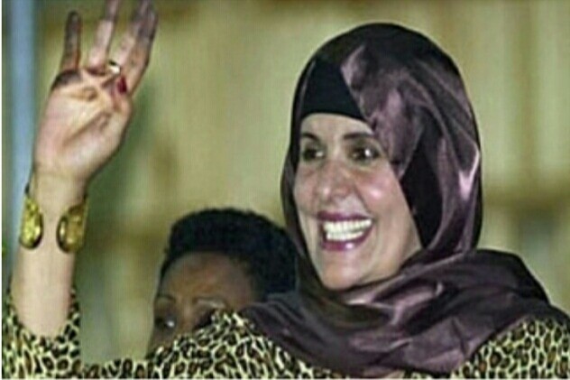 صفية فركاش زوجة القائد الشهيد معمر القذافي
