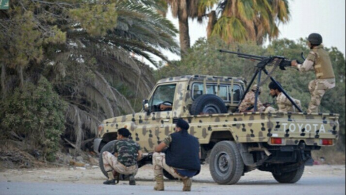 قوات حفتر في بنغازى